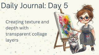 Tiny concerntina journal full of vases! Sassy the art cat joins the fun #artjournal #artcat