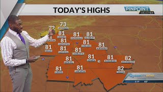 Friday afternoon kicks off Easter Weekend rain chances for Charlotte