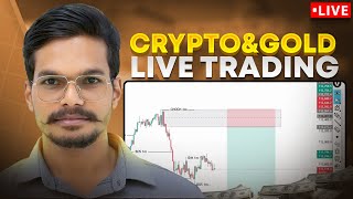 Live Trading Bitcoin Gold | Crypto Strategy | XAUUSD Analysis | 11 FEB