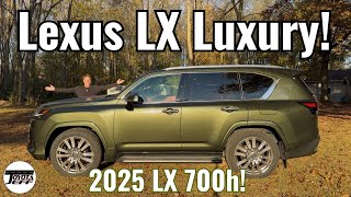 Most Luxurious 2025 Lexus LX! You Won't Believe it - Review & Drive!