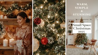 Small Space Christmas Decorating Ideas 2025 | Cozy & Clutter-Free Holiday Style