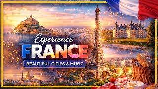 French Landscapes, 4K Aerials & Relaxing Music. Over 100 TOP Places in France with descriptions🇫🇷