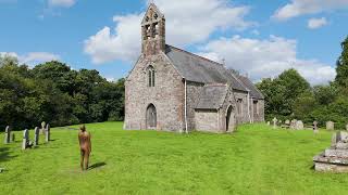 Steinunn Thórarinsdóttir at St Mary's Church, Llanfair Kilgeddin