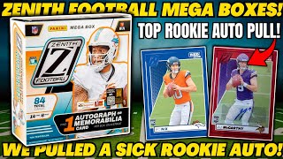 *INSANE ROOKIE AUTO!🔥 2024 ZENITH FOOTBALL MEGA BOX REVIEW!🏈