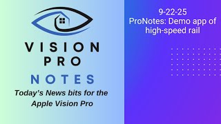 ProNotes: Demo app of high-speed rail