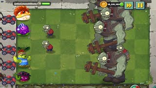 PvZ 2 Plants Level 200 Vs Tutorial Gargantuar