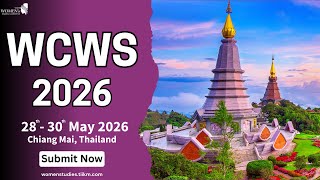 WCWS 2026 | The 12th World Conference on Women’s Studies 2026 | Chiang Mai, Thailand
