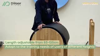oak Pilates barrel