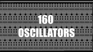Let's build a subtractive voice with 160 oscillators in VCV Rack