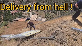 Steep Slopes and Broken Goods: Our Delivery Nightmare