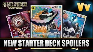 One Piece TCG: Bandai Revealed Some New SR's from the Upcoming Starter Decks (ST31-36 Spoilers)