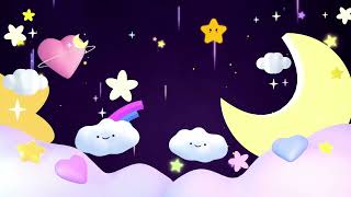 Baby Bear | Baby Sheep Gentle Night Scene | Sleep Sensory Video for Babies