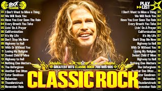 Aerosmith, Bon Jovi, AC/DC, Metallica, Nirvana, Queen 🔥 Classic Rock Songs 70s 80s 90s Full Album