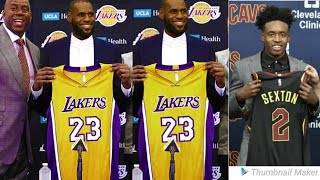 LA Lakers Lebron James Free agency Showtime Kawhi Leonard Paul George Cleveland Cavs NBA Draft Trade