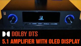5.1 Amplifier With DSP Remote Kit & OLED Display | PC Tech Malayalam