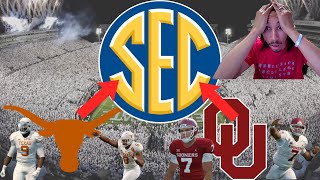 WHAT IF I PUT TEXAS & OKLAHOMA IN THE SEC? NCAA College Football 2021