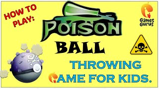 Poison Ball Throwing Game for kids | PhysedGames | Physed | Throwing game | PE  | Elementary