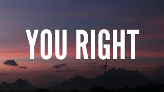 Doja Cat & The Weeknd - You Right (Lyrics)