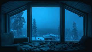 it's snowing, go to bed.