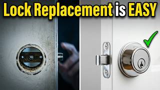 DIY Lock Replacement Tutorial - Start to Finish