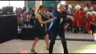 Salsa dance show -extract-Séverine Munoz and Domenico Modica