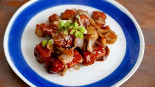 Black Vinegar Sweet & Sour Pork | wa's Kitchen