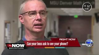 Can your boss ask to see your cell phone?