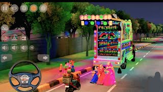 pickup game bus Simulator Indonesia ! Dj Pickup Game ! Rajasthani DJ pickup mod ! Bussid game