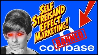 Coinbase CEO Self-Streisands (BY LYING!)