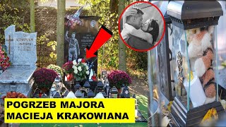 Pogrzeb Macieja „Slaba” Krakowiana. Poruszający gest, Żona składa emocjonalny hołd 💔🕊️