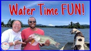 Boating around Mount St. Helens ~ Full Time RV living ~ POA vlog