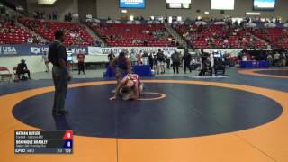 125 Quarters - Nathan Butler (Stanford - California RTC) vs. Dominique Bradley (Sunkist Kids WC)