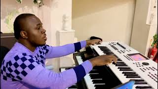 James Mireku with his dad (Elder Dr. Kwasi Mireku) on tour (London)