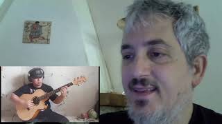 Alip Ba Ta Elzareth Apa Bisa Hanya Aku cover REACTION. Punk Rock Head italian musician Giacomo James