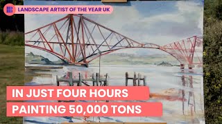 Forth Bridge Semi-Final 4 Hour Painting Challenge | Landscape Artist of the Year UK