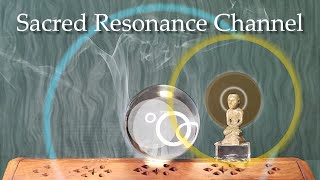 Harmony of Light: Crystal Ball Meditation with Singing Bowl Resonance.