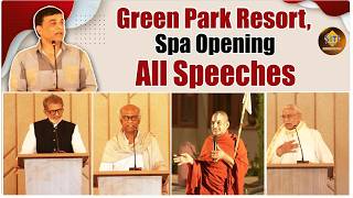 Green Park Resort, Spa Opening by Hands Rajinikanth & Chinna Jeeyar Swamy, Atluri Purnachandra rao..