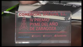 Comercial Salgar Premio Pyme Zaragoza 2020