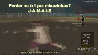 Perder /x1 pra minazinha?