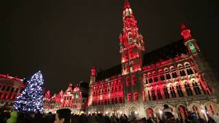 Christmassy Grand Place, Brussels