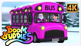 Christmas Wheels On The Bus - Merry Christmas, Xmas Song & Fun Ride for Kids