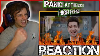 SO IMPACTFUL!!!  | Panic! At The Disco - High Hopes | WeReact #130!!!