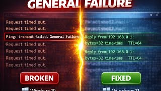 Fix “Ping Transmit Failed – General Failure” on Windows 11 (Easy Steps)