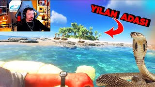 İNTİKAM İÇİN GİTTİĞİM YER YILAN ADASI ÇIKTI 🥹 - STRANDED DEEP 2.BÖLÜM