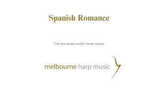 Spanish Romance arranged for harp ensemble