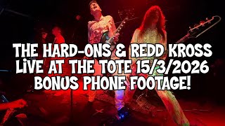 HARD-ONS / REDD KROSS - The Tote Bonus Phone Footage! #ReddKross #TheHardOns #TheTote #Melbourne