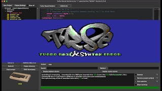 Display an image and plot some pixels on the ZX spectrum using TRSE in less than 5 minutes