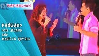 Pangako - Ogie Alcasid & Manilyn Reynes - Live in Araneta, 2003 - OA @15 11