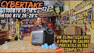 Cybertake s2 PRO - This is a hot/cold air conditioner that consumes very little!