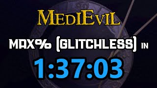MediEvil - Speedrun | Max% (Glitchless) in 1:37:03 (World Record)